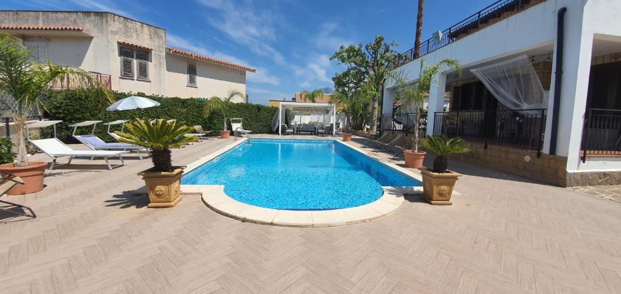 Villa Marianna Con Piscina Privata Ampi Spazi Esterni E Wifi Free Trabia Buitenkant foto
